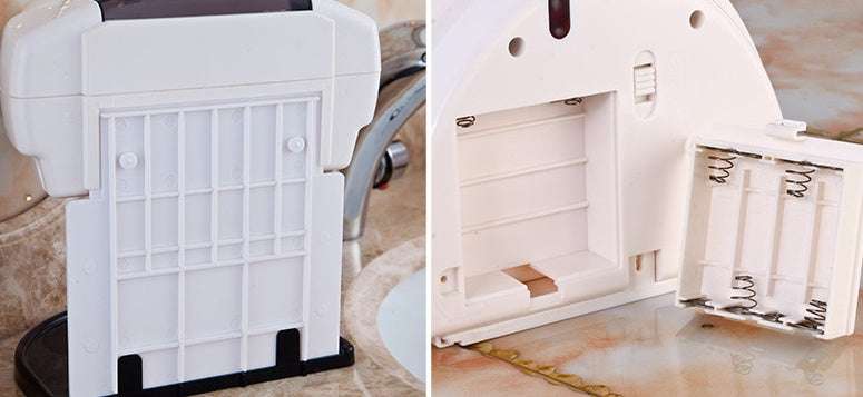 
Motion-sensor soap dispenser

