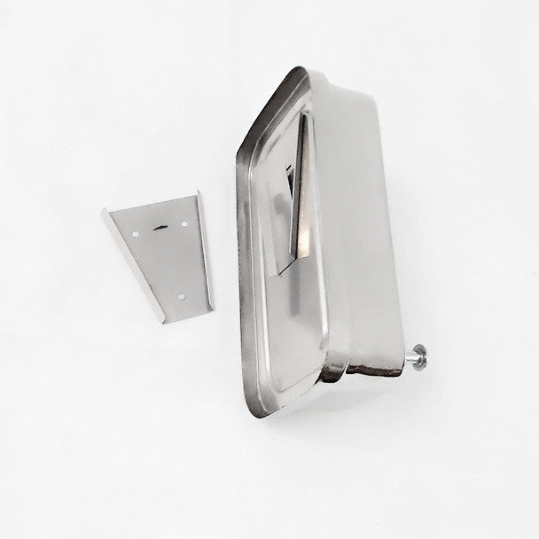 Wall-mounted bathroom soap pump

