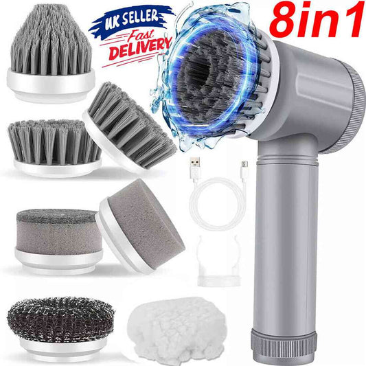 Rechargeable Electric Cordless Spin Scrubber Cleaning Brush