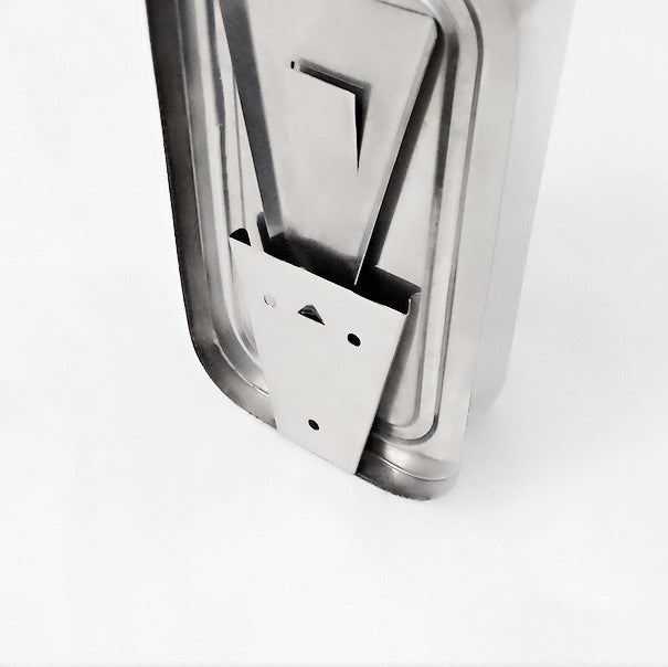 Modern liquid soap dispenser for bathrooms

