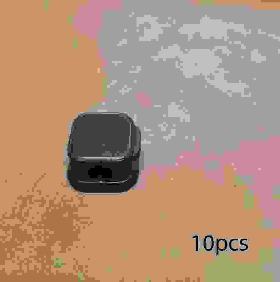 Magnetic Cable Clip – Under Desk Cable Management Organizer shown holding USB, Lightning, and Type-C cables securely in sleek black holders.