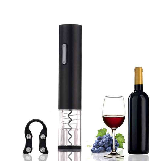 Electric Wine Opener with Automatic Corkscrew & Foil Cutter