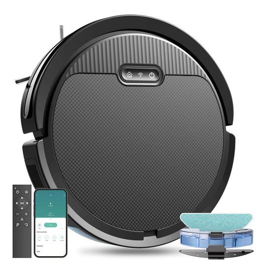 Robot Vacuum and Mop 3-in-1 Combo Cleaner for Home