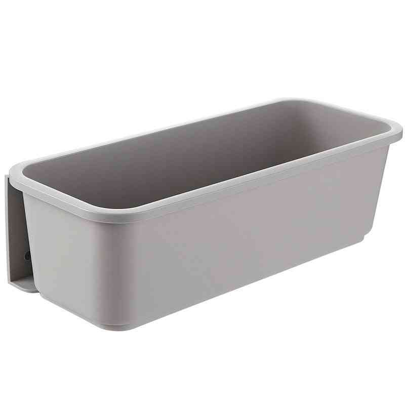 Durable kitchen cabinet drawer organizer with sliding baskets for storage