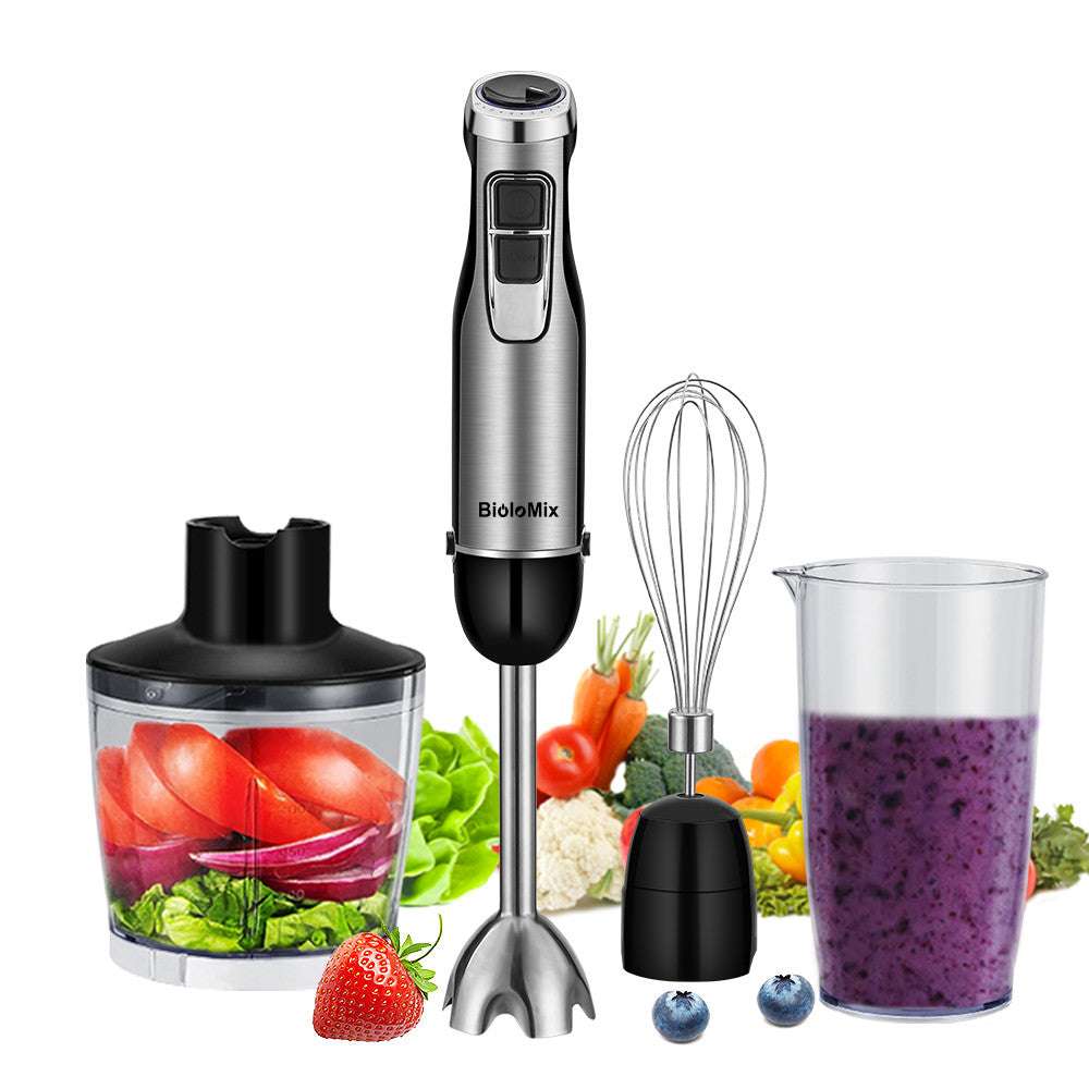 Hand held blender for kitchen mixing

