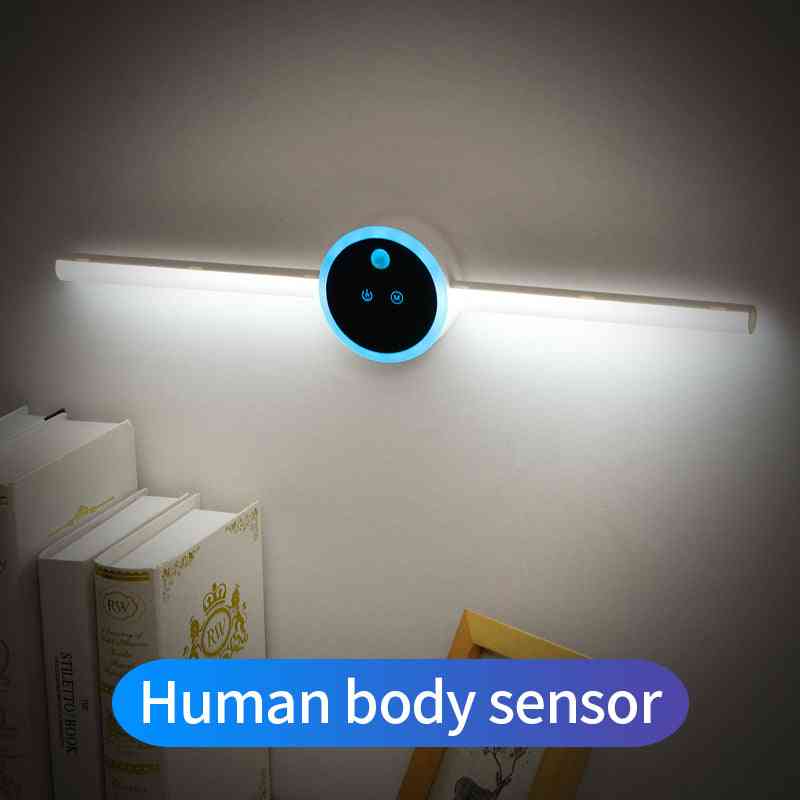 Smart Cabinet Light Clock Timing Sensor LED for Home with human body sensor, ideal for bookshelves or hallway lighting.