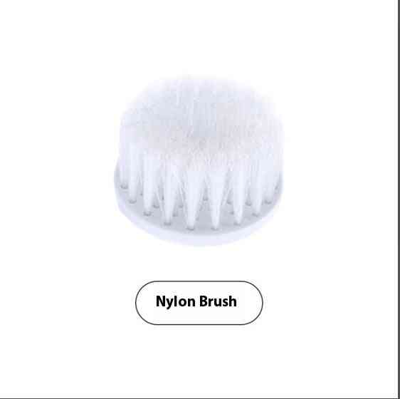 Electric cleaning brush 4 in 1 spinning scrubber with multiple brush heads