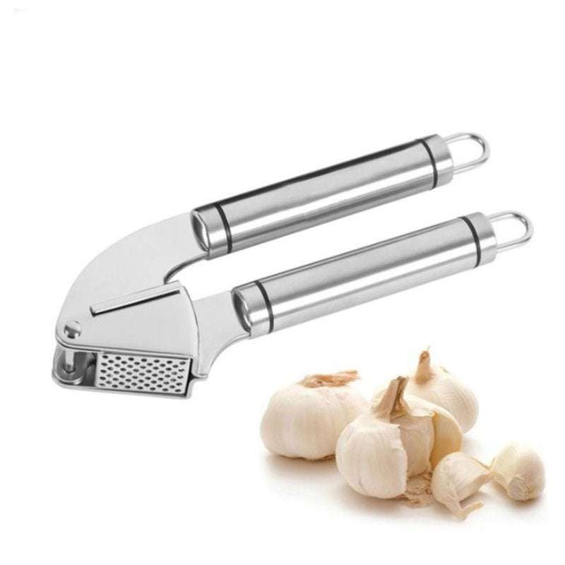 Durable stainless steel garlic cutter for home cooking