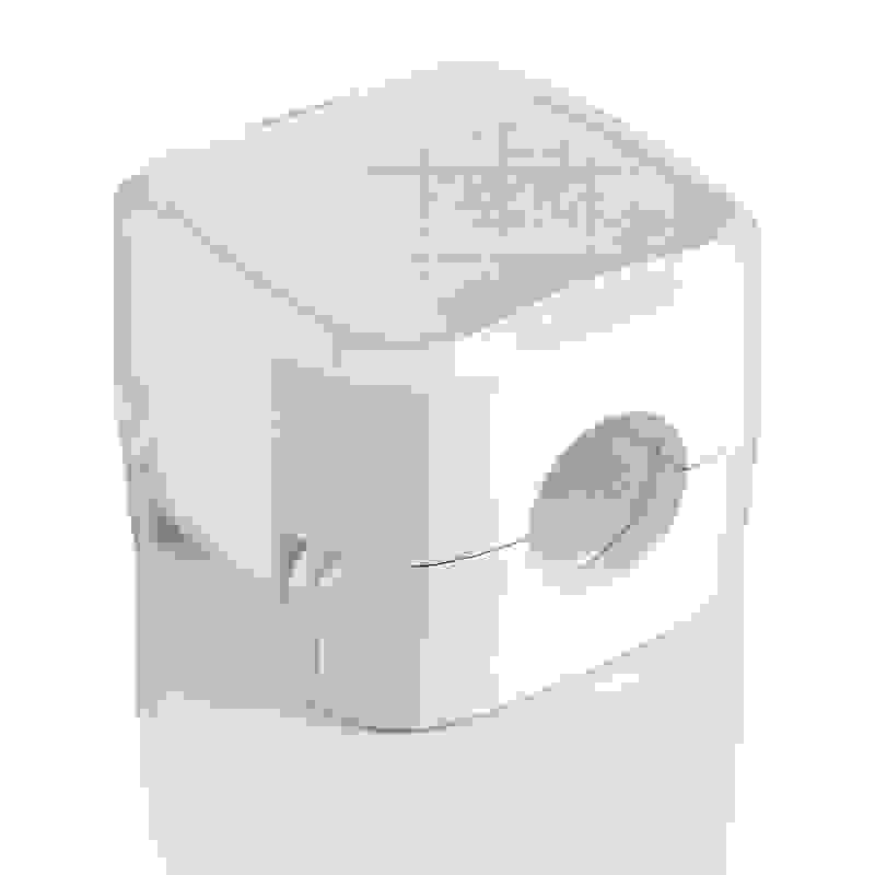 Magnetic Cable Clip – Under Desk Cable Management Organizer shown holding USB, Lightning, and Type-C cables securely in sleek black holders.