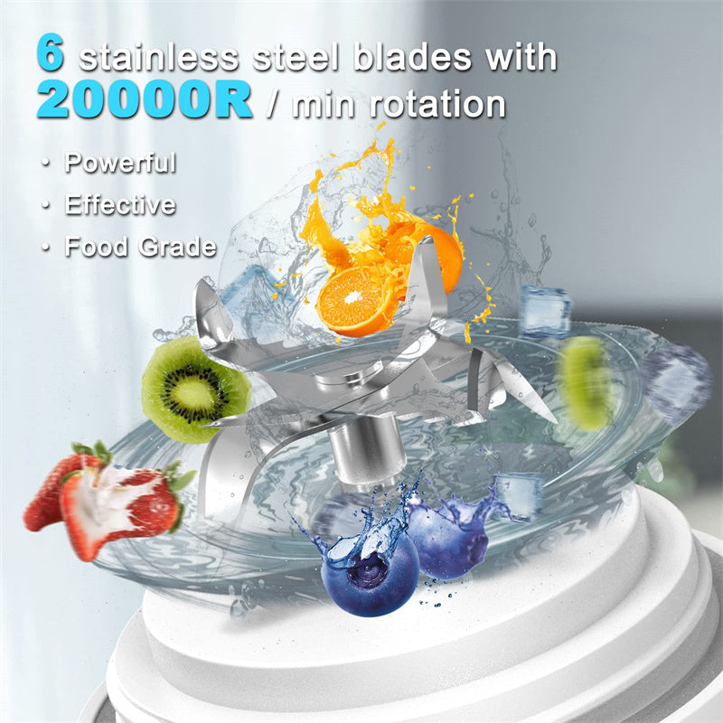 Personal-size juicer blender for daily use