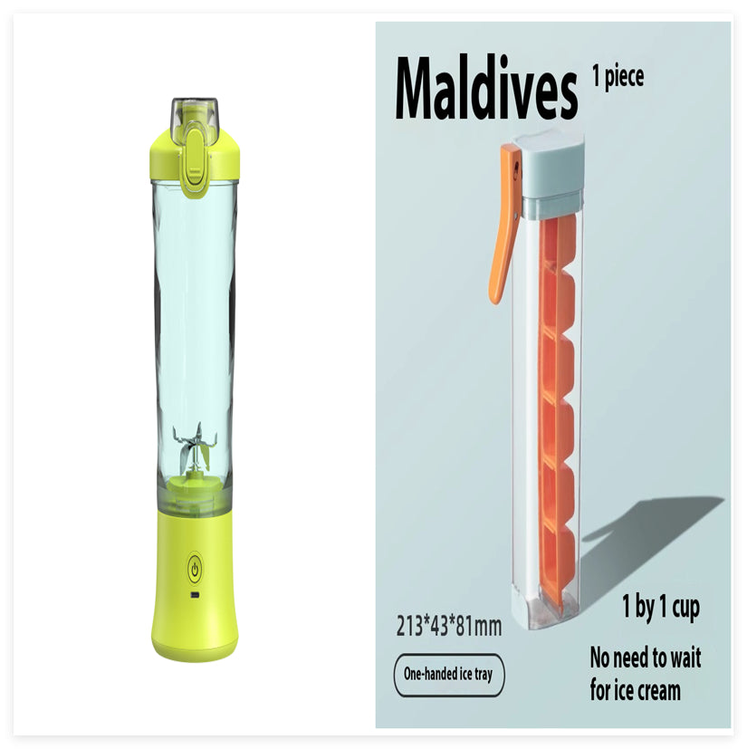 Mini smoothie juicer for quick prep